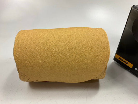 Mirka 23-342-100 Gold 6'' Sticky Back PSA Sanding Discs 100 Grit, 100/Roll