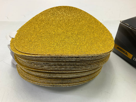 Mirka 23-352-040 Gold 8 In. Heavy Duty PSA Sanding Disc, 40 Grit, Qty. 50