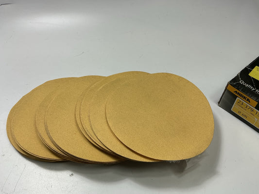 (95) Mirka 23-379-150, 6'' No-Hole 150 Grit Adhesive PSA Sanding Discs