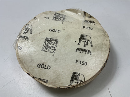 (95) Mirka 23-379-150, 6'' No-Hole 150 Grit Adhesive PSA Sanding Discs