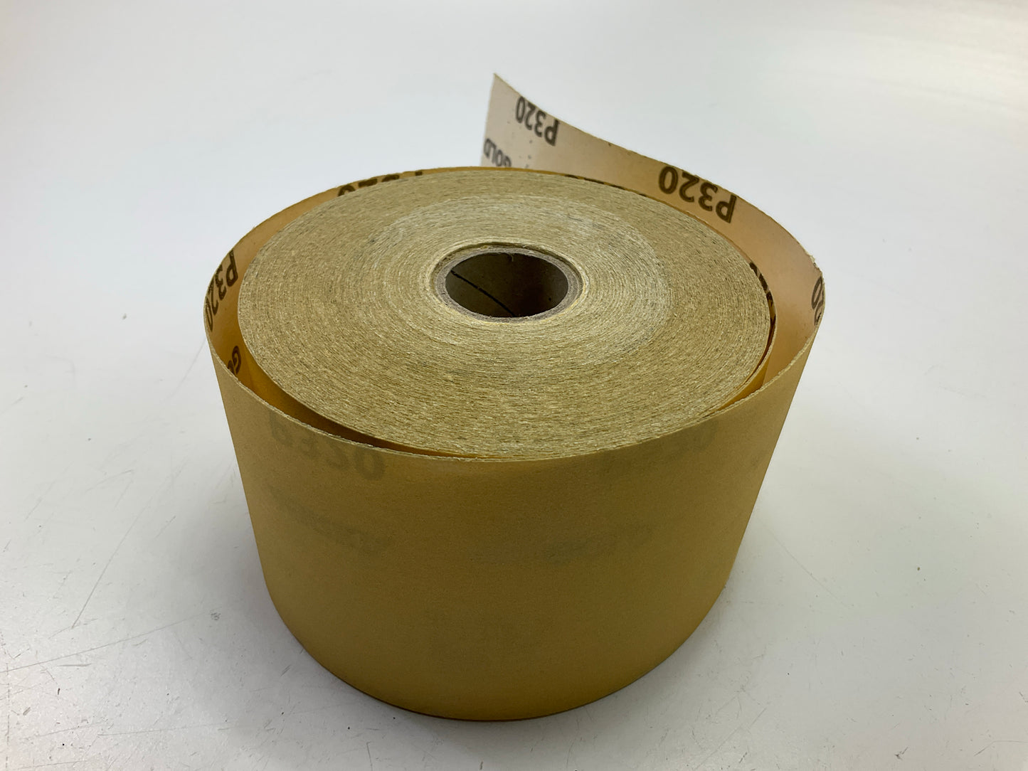 Mirka 23-584-320 Gold 2-3/4 In X 40 Yd PSA Autokut Sanding Roll, 320 Grit