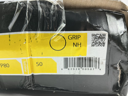 Mirka 23-622-080 Gold 6'' Grip Hook & Loop Sanding Discs 80 Grit, 50/Box