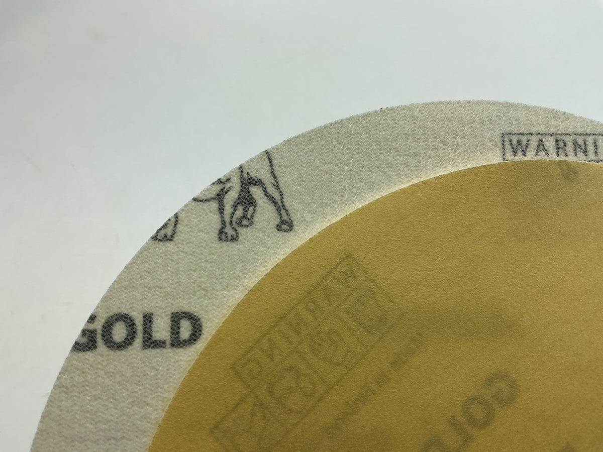 Mirka 23-622-400 Gold 6'' 400 Grit Sanding Grip Disc (50/Box)