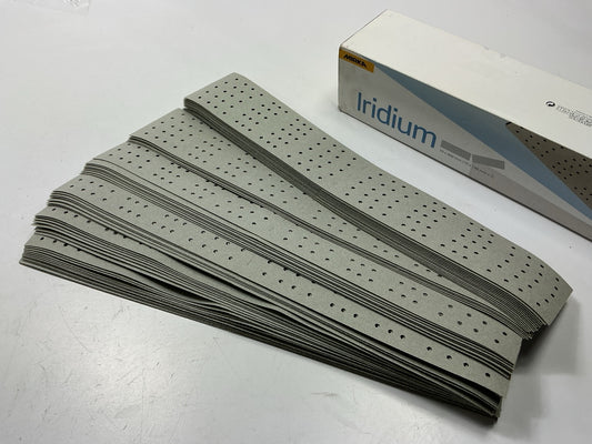 Mirka 24-38P-150 Iridium 2.75''x16'' Perforated Grip Sanding File Board, 150 Grit