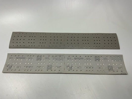 Mirka 24-38P-320 Iridium 2.75''x16'' Perforated Grip Sanding File Board 320 Grit