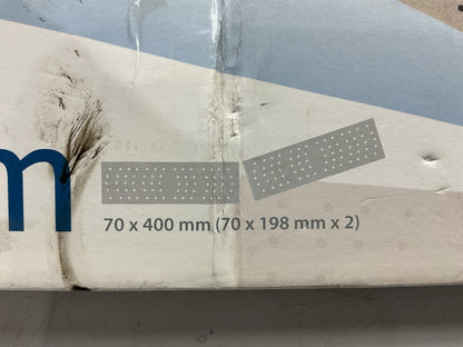 Mirka 24-38P-320 Iridium 2.75''x16'' Perforated Grip Sanding File Board 320 Grit