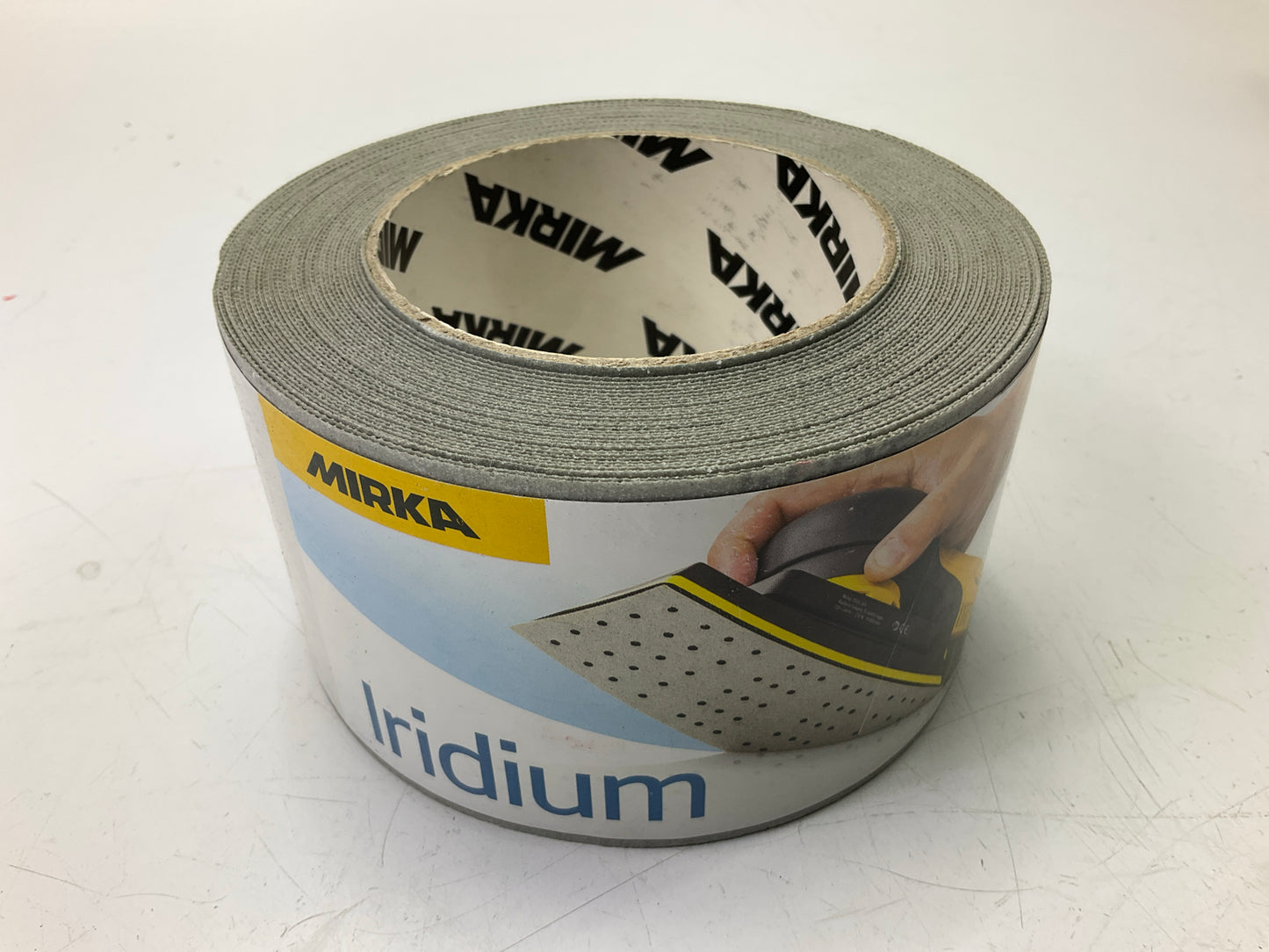 Mirka Iridium 24-570-180 Grip-On 180 Grit Vacuum Sanding Sheet Roll,2-3/4''x33.5''