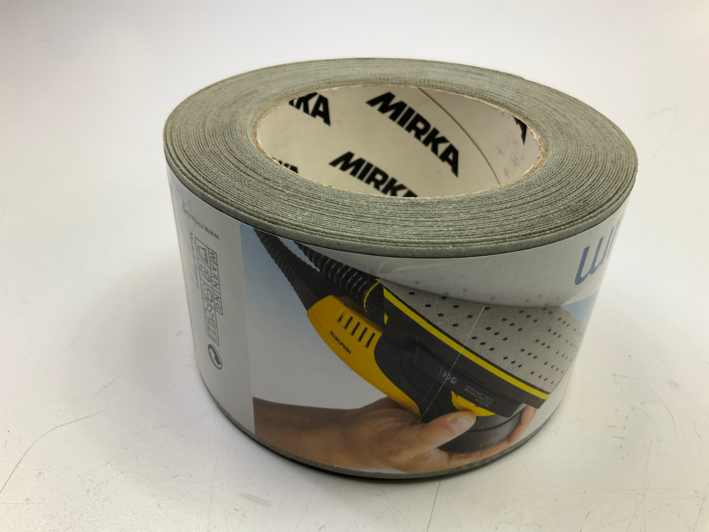 Mirka Iridium 24-570-180 Grip-On 180 Grit Vacuum Sanding Sheet Roll,2-3/4''x33.5''