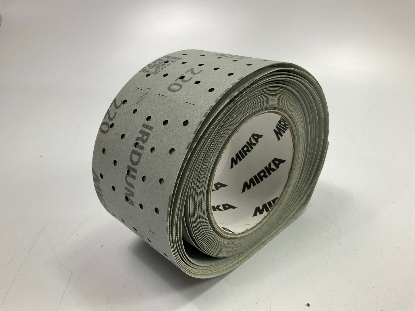 Mirka 24-570-220 Grip-On 220 Grit Vacuum Sanding Sheet Roll 10 Yd L, 2-3/4'' W