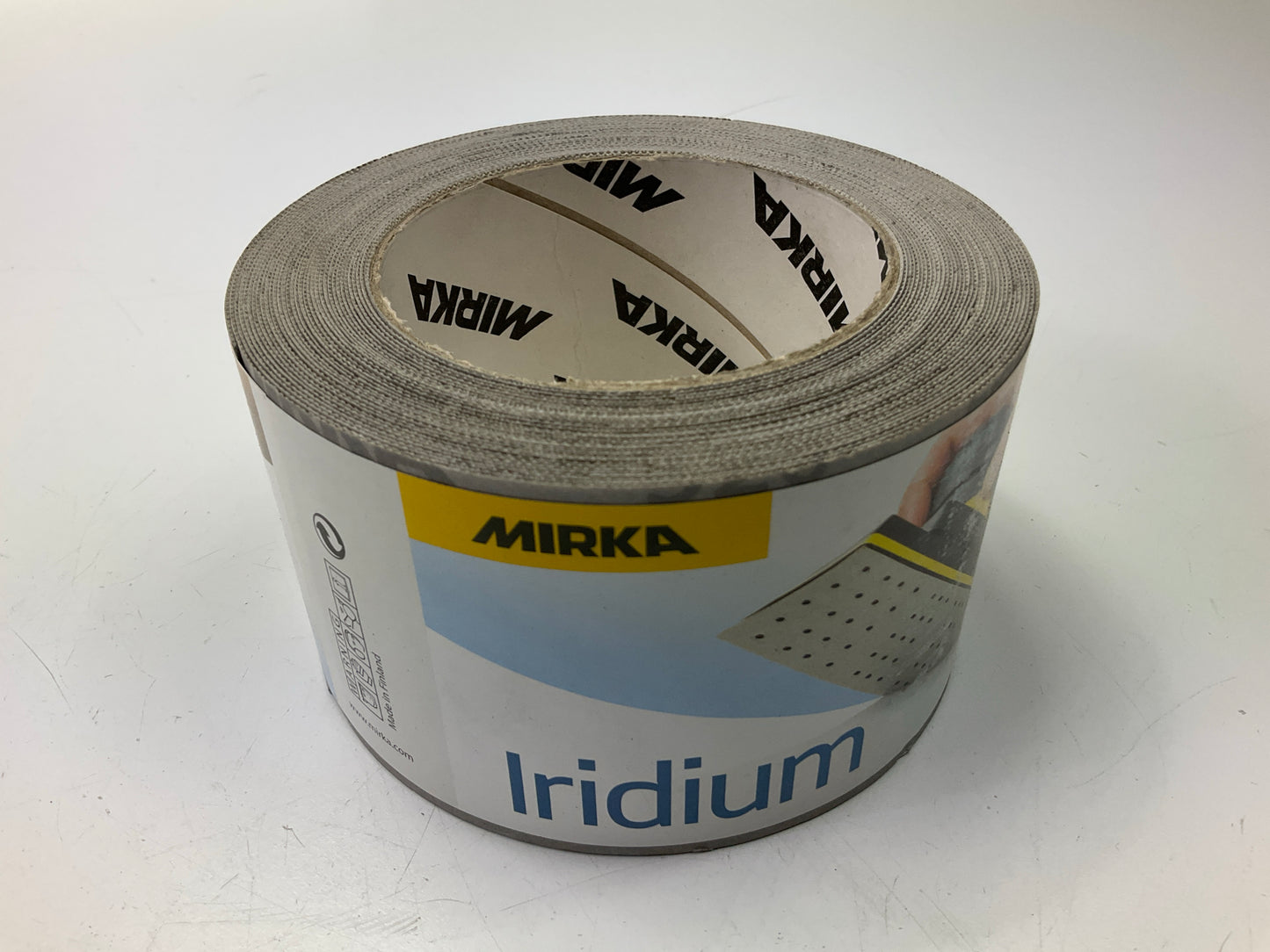 Mirka Iridium 24-570-320 Grip-On 320 Grit Vacuum Sanding Sheet Roll 2-3/4''x33.5''