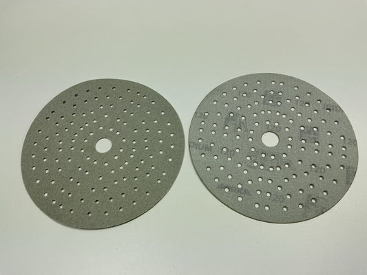 Mirka Iridium 24-6MH-120 Grip-On 6'' 120 Grit Sanding Disc (50 / Box)