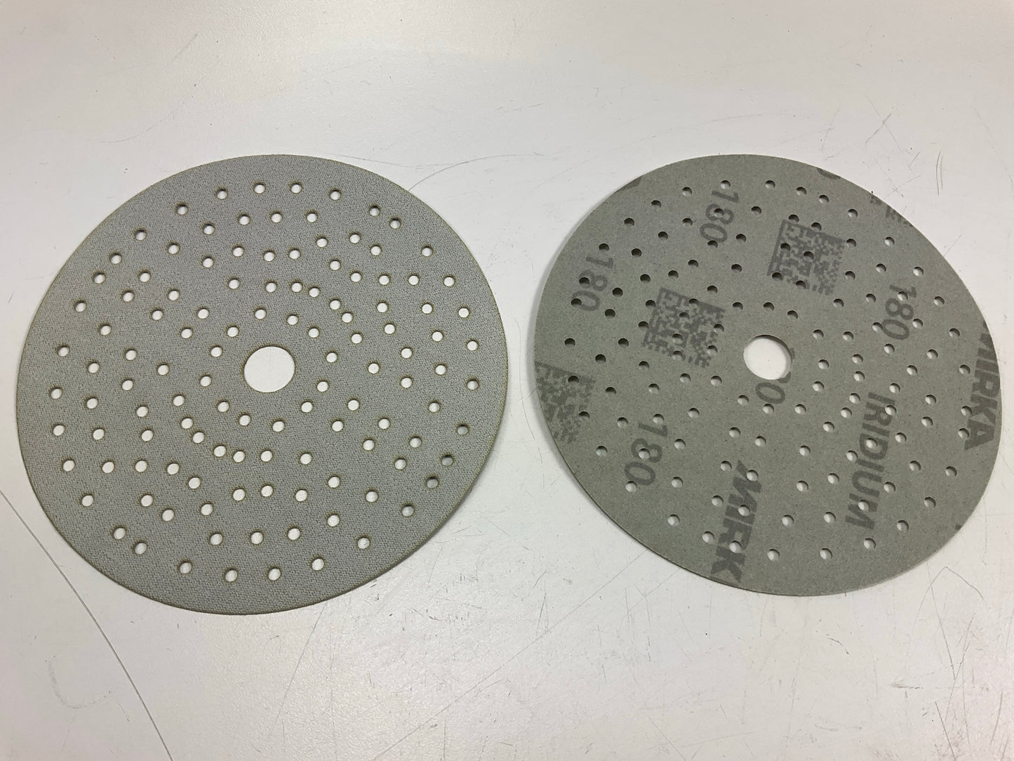 Mirka 24-6MH-180 Iridium 6'' Grip Sanding Discs 121H 180 Grit, (50 Discs/box)