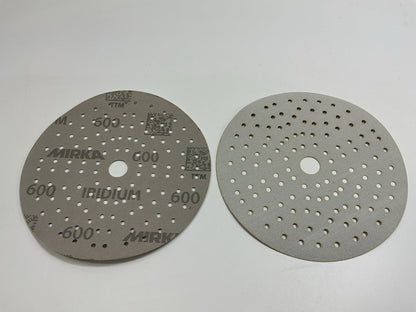 Mirka Iridium 24-6MH-600 Grip-On 6 In. 600 Grit Sanding Disc (50 / Box)