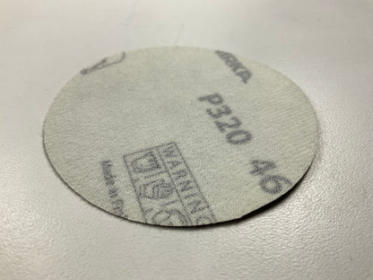 Mirka 2B-608-320 - 3'' Abrasive Discs, Q.Silver, 320 Grit - Pack Of 50 Discs