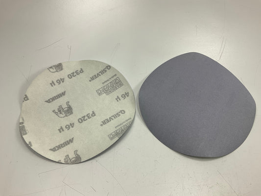 Mirka 2B-622-320 Q-Silver 6'' Grip Sanding Discs, 320 Grit - Box Of 50