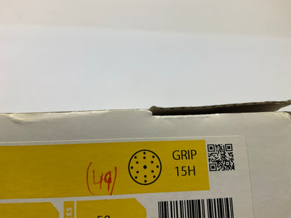 49 Discs Mirka 2C-611-1000 Q.Silver 6'' 15H Vacuum Grip Sanding Discs, 1000 Grit