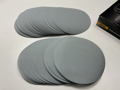 Mirka 2C-622-600 Q.Silver Grip-On 6'' 600 Grit Sanding Discs, 50 / Pack