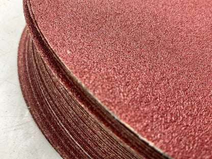 Mirka 40-352-080 - 8'' Abrasive Discs, Coarse Cut, 80 Grit, 50 / Box