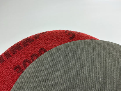 Mirka 8A-240-3000 Abralon 6'' Foam 3000 Grit Grip Fine Sanding Disc (10/Box)