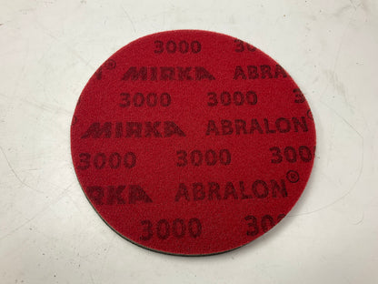 Mirka 8A-241-3000 Abralon 6'' Foam/Sponge Wet/Dry Discs Pads 3000 Grit, 15 Pcs