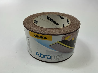 Mirka 9A-570-320 Abranet P320 Grit, 2-3/4'' X 10 Yard Mesh Grip Sanding Roll