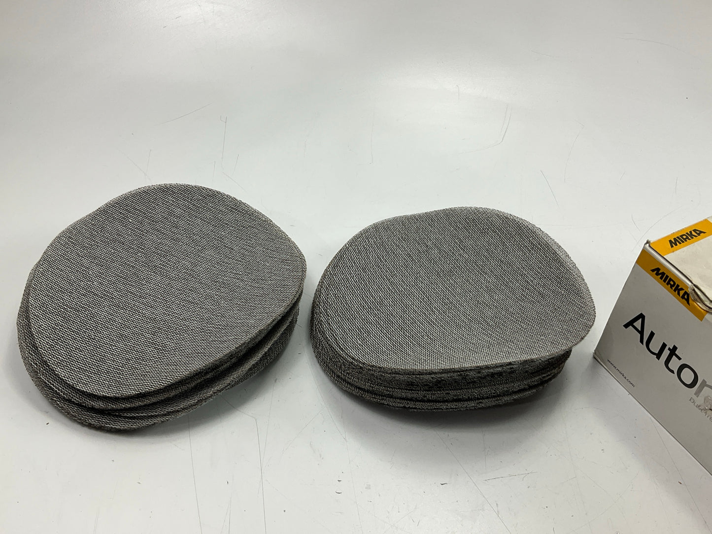 Mirka AE24105012 Autonet 6'' Mesh Sanding 120 Grit Grip Abrasive Discs, 37 Total