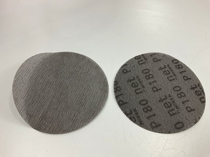Mirka AE24105018 Autonet 6'' Mesh Grip Sanding Discs 180 Grit, 50 Discs / Box
