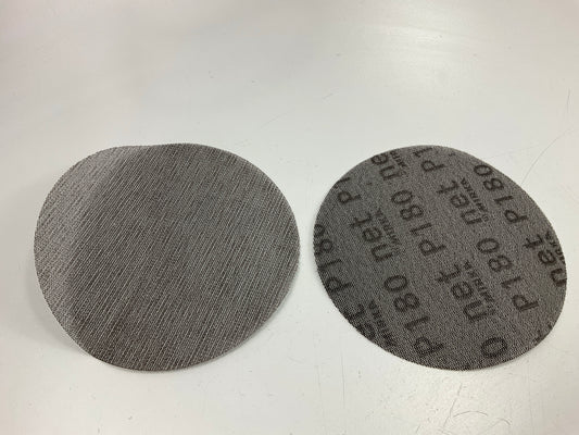 Mirka AE24105018 Autonet 6'' Mesh Grip Sanding Discs 180 Grit, 50 Discs / Box