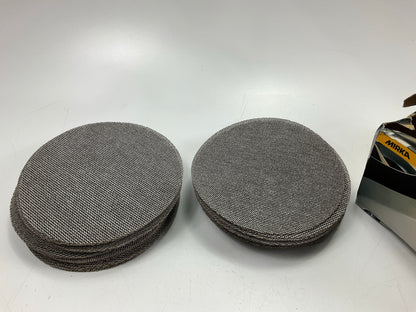 Mirka AE24105080 Autonet 6'' Mesh Sanding 80 Grit Grip Disc (50 / Box)
