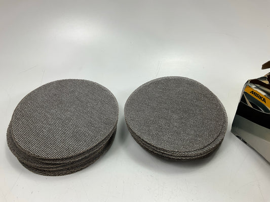 Mirka AE24105080 Autonet 6'' Mesh Sanding 80 Grit Grip Disc (50 / Box)