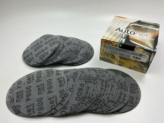 Mirka AE24105081 Autonet 6'' Mesh Grip Sanding Discs 800 Grit, 50 Count