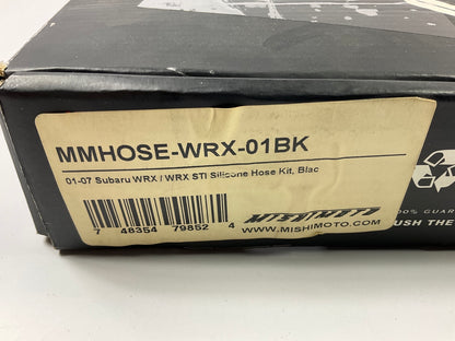 Mishimoto MMHOSE-WRX-01BK Silicone Radiator Hose Kit  For 2002-07 Impreza Turbo