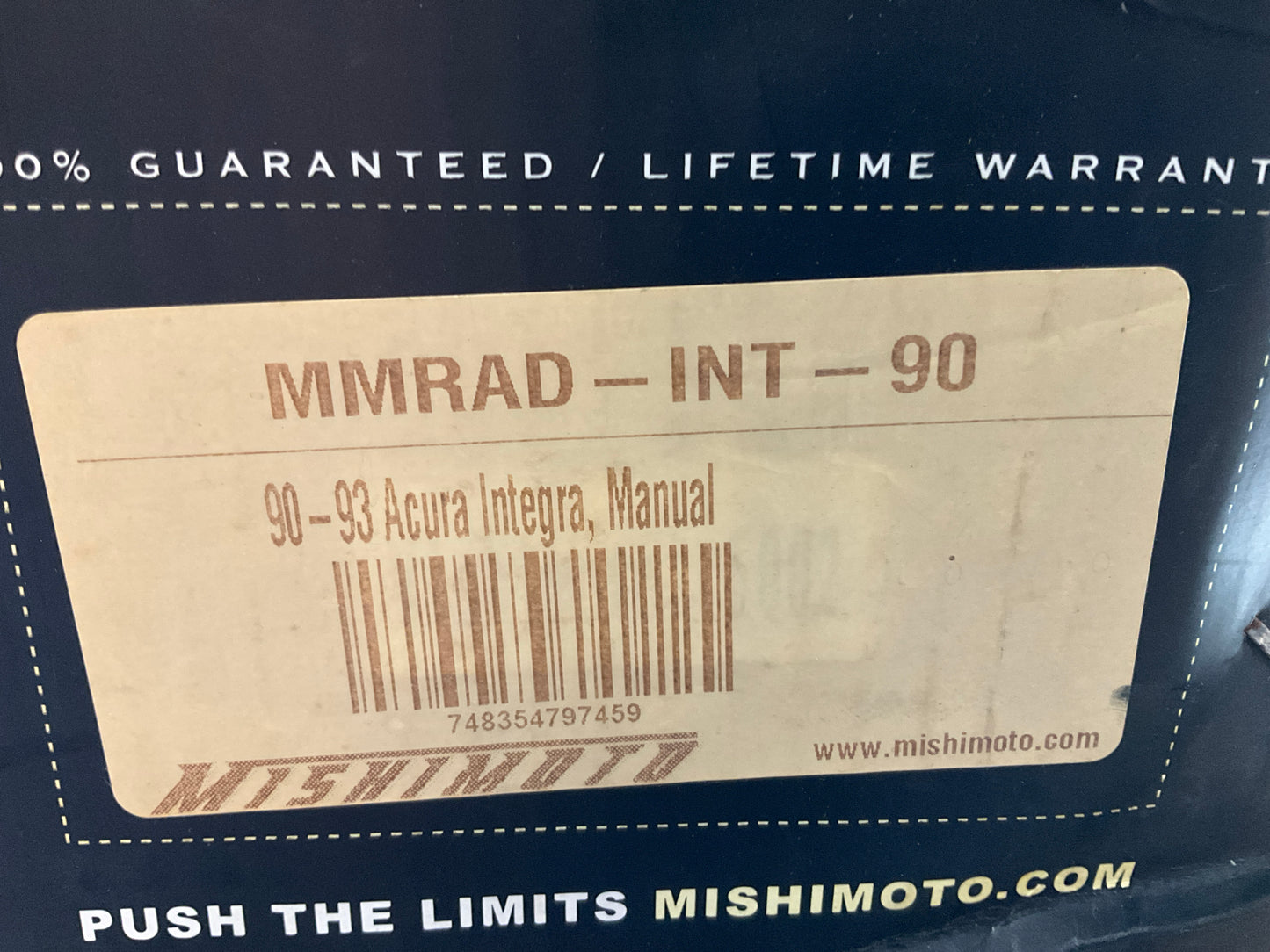 MINOR FIN DAMAGE Mishimoto Performance Aluminum Radiator 1990-1993 Acura Integra