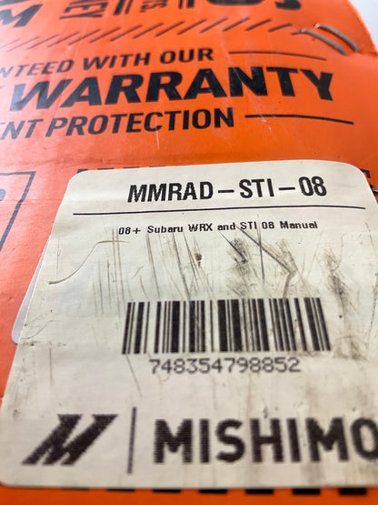 Mishimoto MMRAD-STI-08 Performance Aluminum Radiator - Manual (STANDARD) Trans