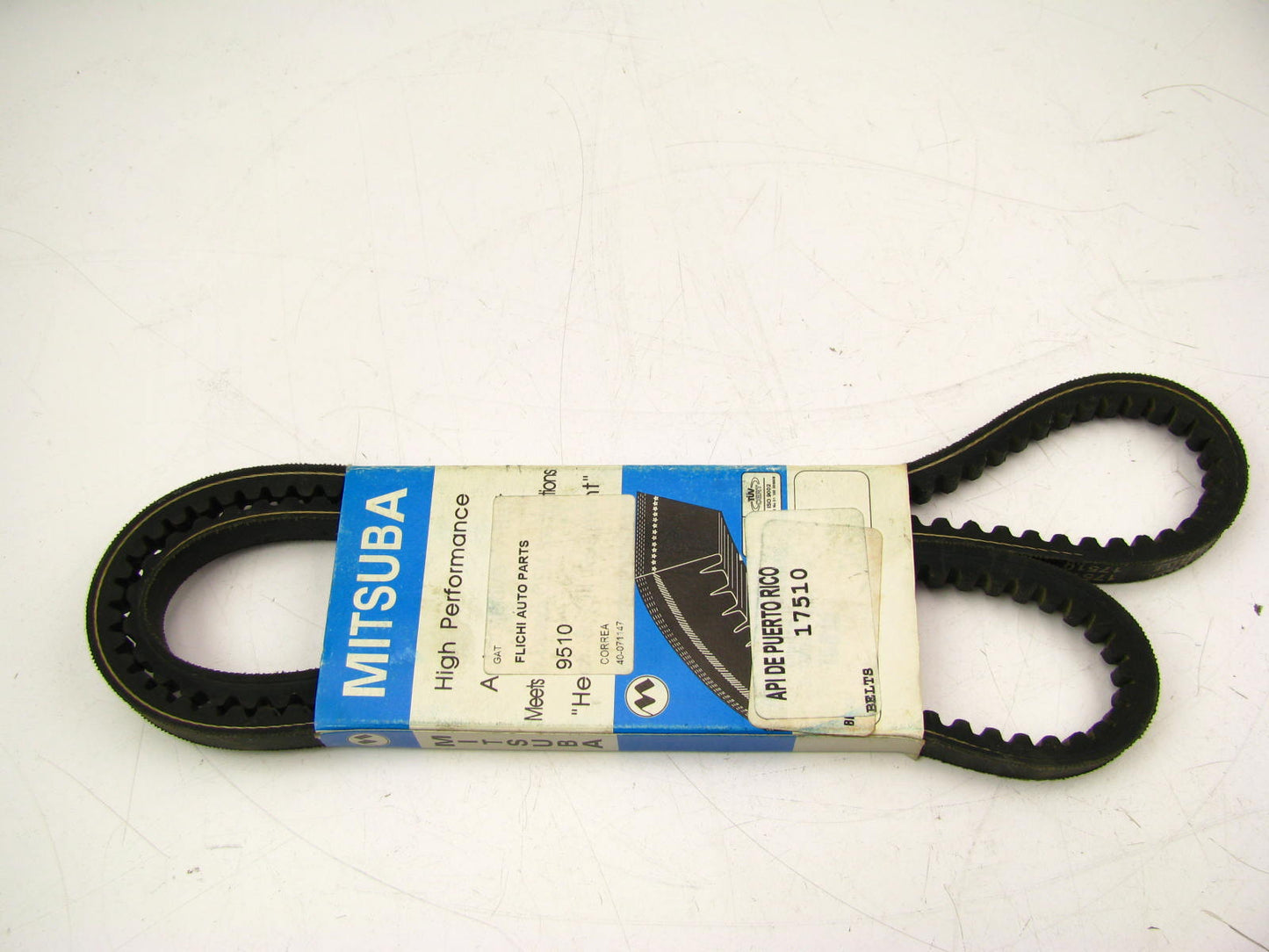 Mitsuba 17510 Accessory Drive Belt - 0.53'' X 51.00'' - 36 Degree