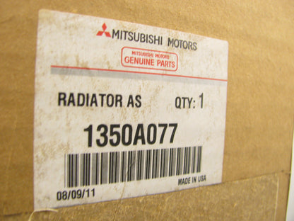 NEW - OEM 1350A077 Radiator For 2004-2009 Mitsubishi Galant 3.8L-V6 - AUTOMATIC