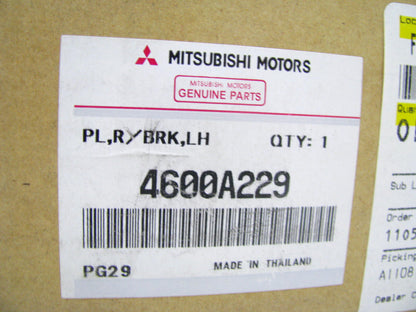 NEW OEM Mitsubishi 4600A229 Rear Left Brake Backing Plate 2015-2020 L200 Diesel