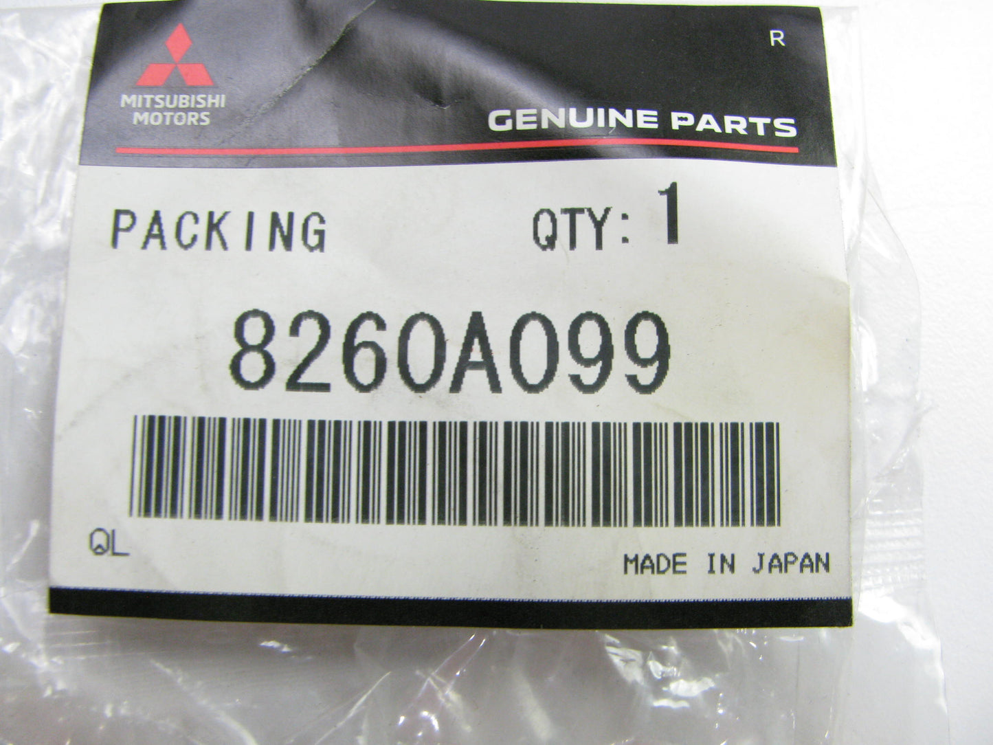 Mitsubishi 8260A099 OEM Wiper Washer Windshield Fluid Filler Tube Grommet Seal