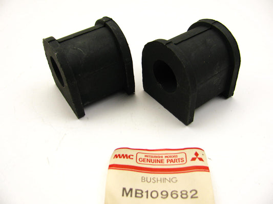 (2) NEW - OEM Mitsubishi MB109682 Suspension Stabilizer Bar Bushings - Front