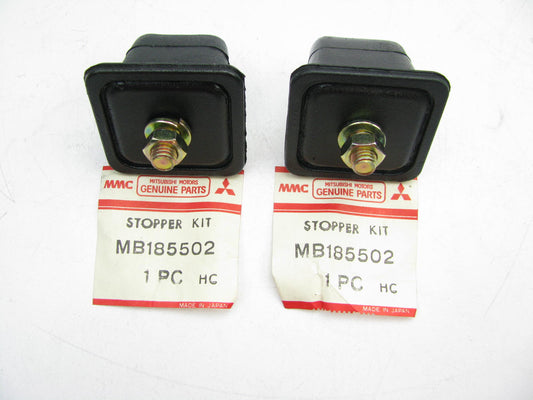 (2) NEW - OEM MB185502 Upper Control Arm Bumpers PAIR For 1980-1989 Ram 50 2WD