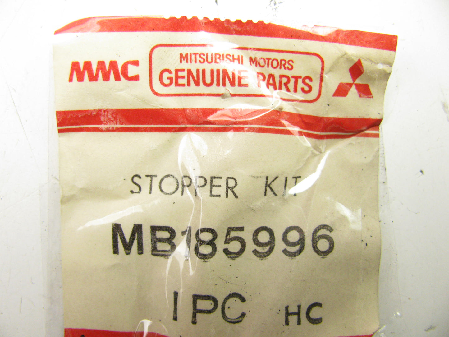 Genuine OEM MITSUBISHI MB185996 FRONT RIGHT LOWER Suspension Control Arm Bumper
