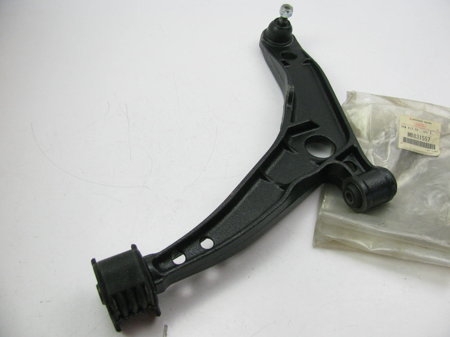 NEW - OEM Mitsubishi MB831557 Control Arm And Ball Joint - Front Left Lower