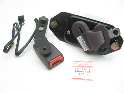 NOS OEM Mitsubishi MB967733 Front Left Seat Belt & Buckle For 92-93 Dodge Colt