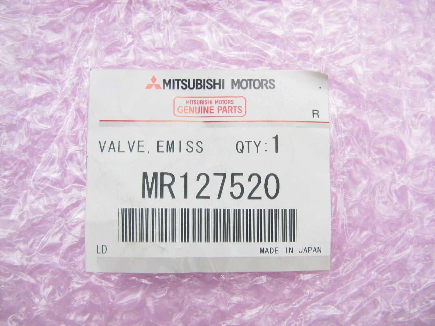 NEW GENUINE OEM Mitsubishi MR 127520 EGR Vacuum Valve Solenoid