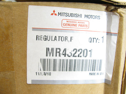NEW - OEM Mitsubishi MR432201 Window Regulator - Front Left