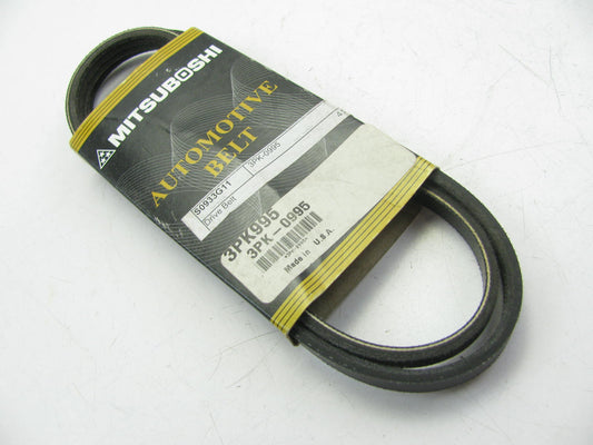 Mitsuboshi 3PK995 Serpentine Belt -  0.42'' X 39.50'' - 3 Ribs