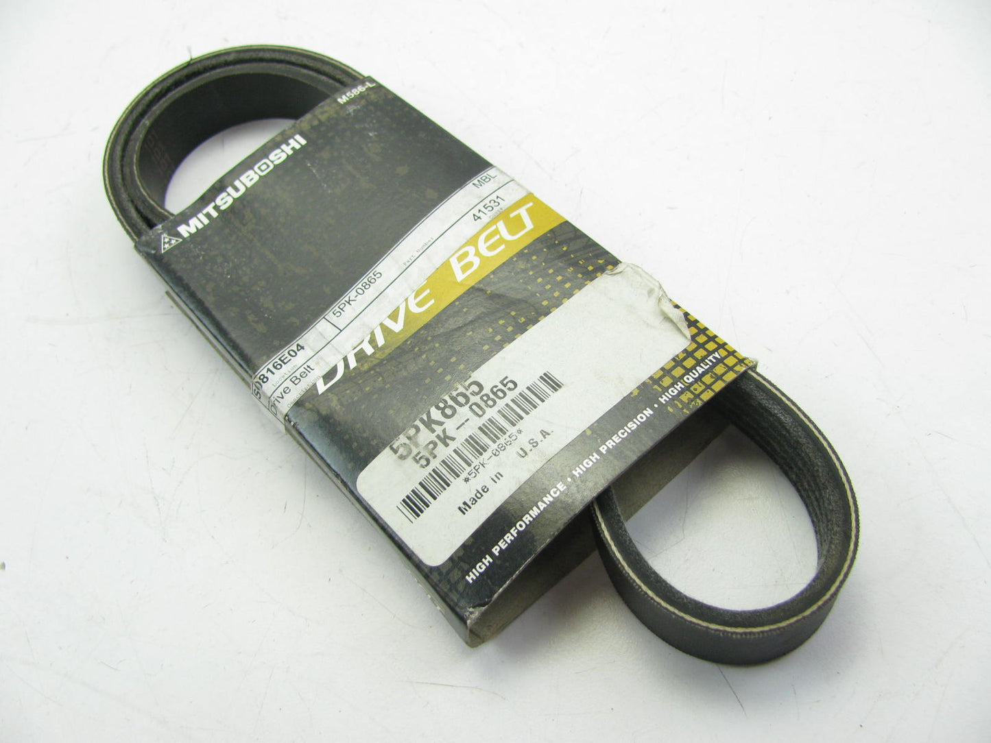Mitsuboshi 5PK865 Serpentine Belt -  0.69'' X 34.50'' - 5 Ribs
