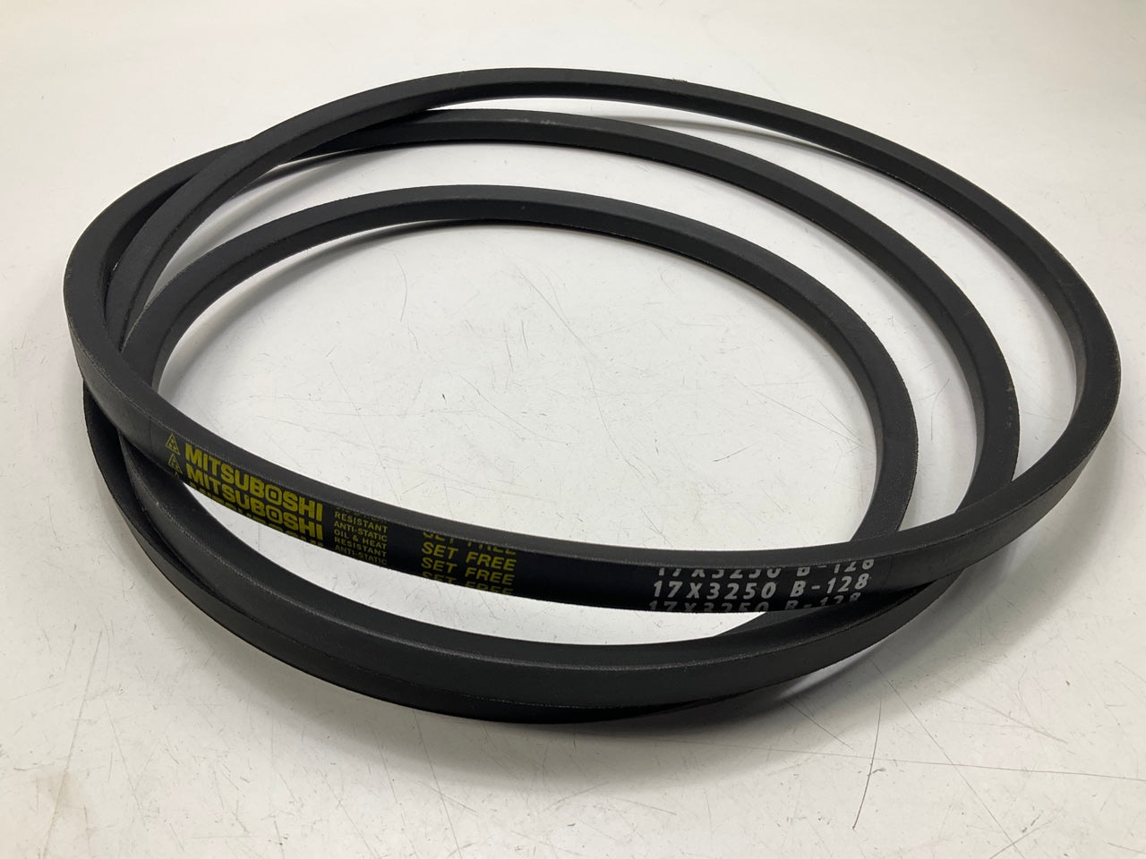 Mitsuboshi B-128 Industrial Accessory Drive Belt - 21/32'' X 131''