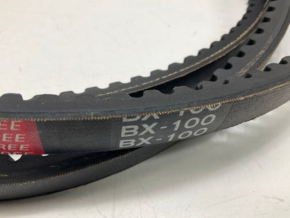 Mitsuboshi BX-100 Cogged Industrial Accessory Drive Belt - 5/8'' X 103''
