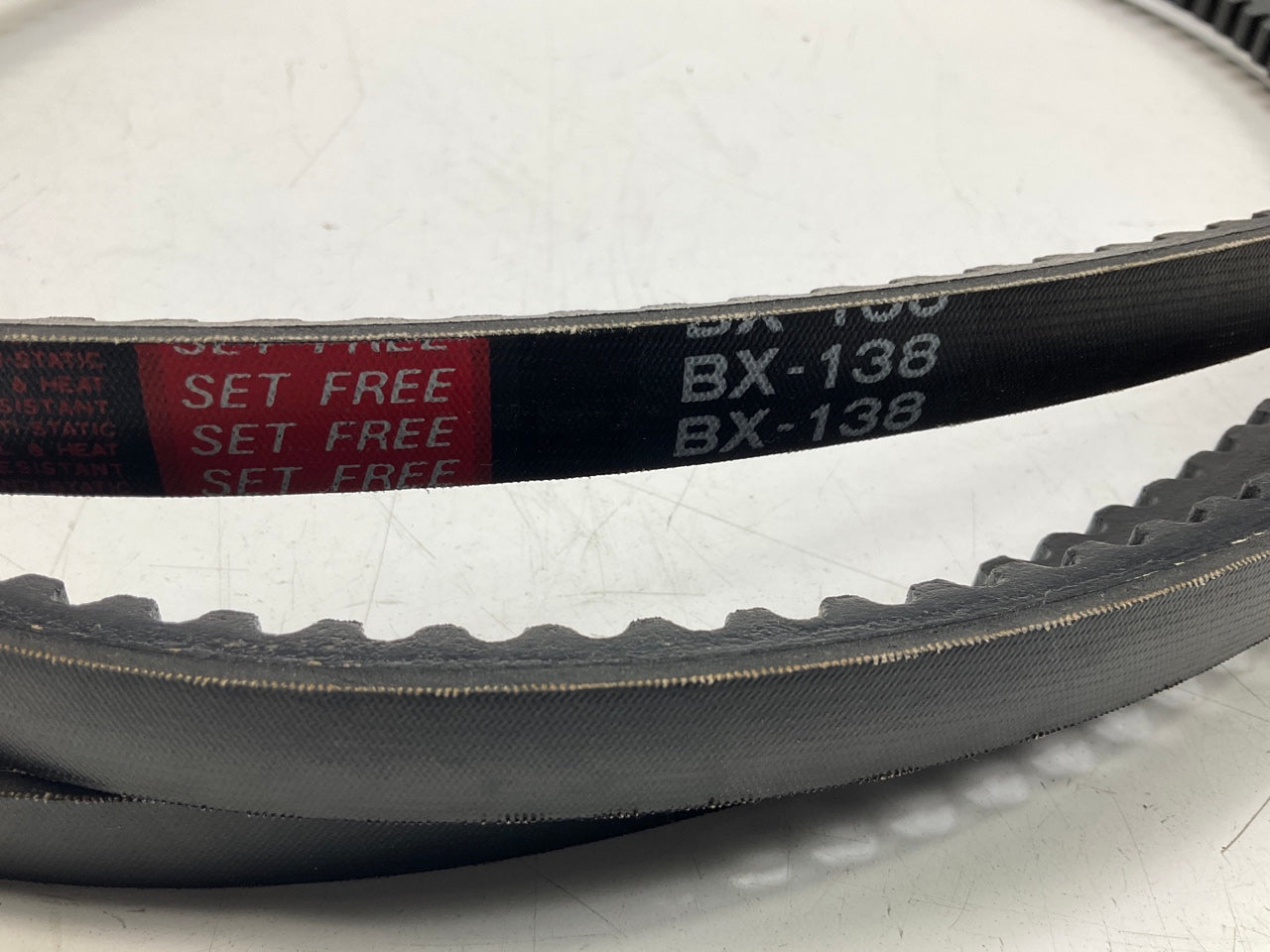 Mitsuboshi BX-138 Cogged Industrial Accessory Drive Belt, 21/32'' X 141''